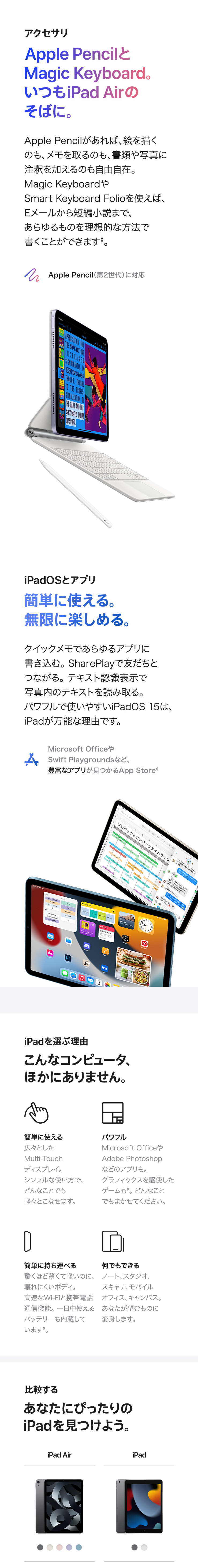 iPad Air 製品情報